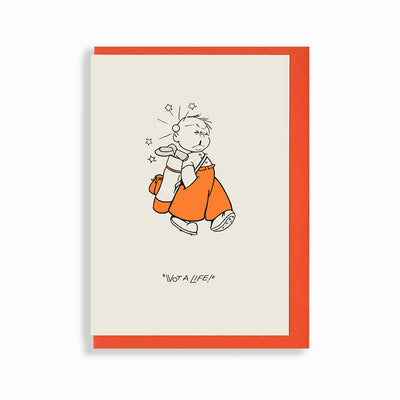Fore – Wot a Life! Greetings card