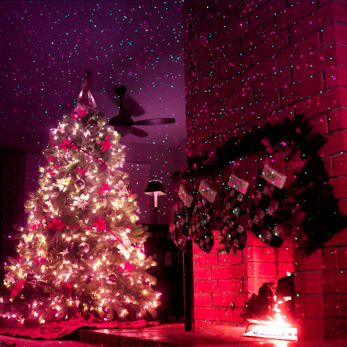 Holiday Decorations | Star Projector Christmas Lights | BlissLights