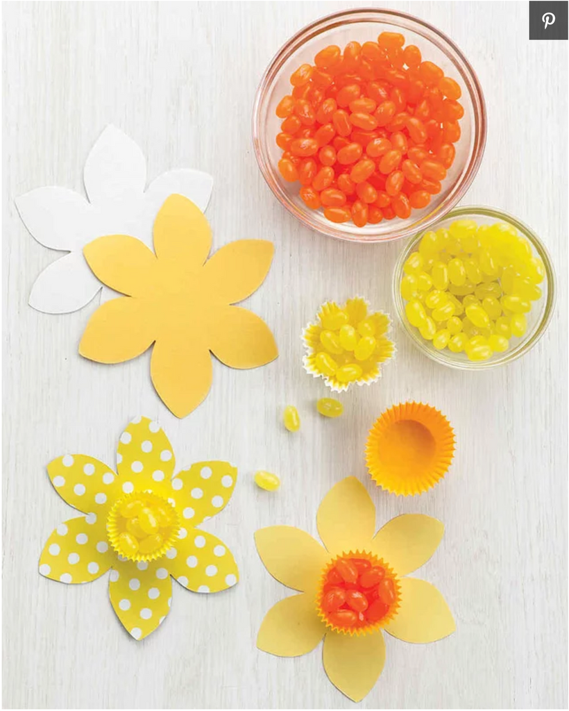 daffodil candy cups