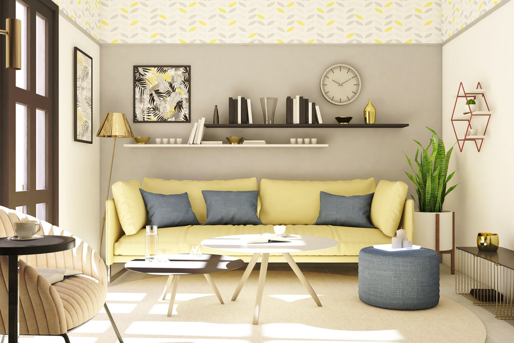 light yellow room