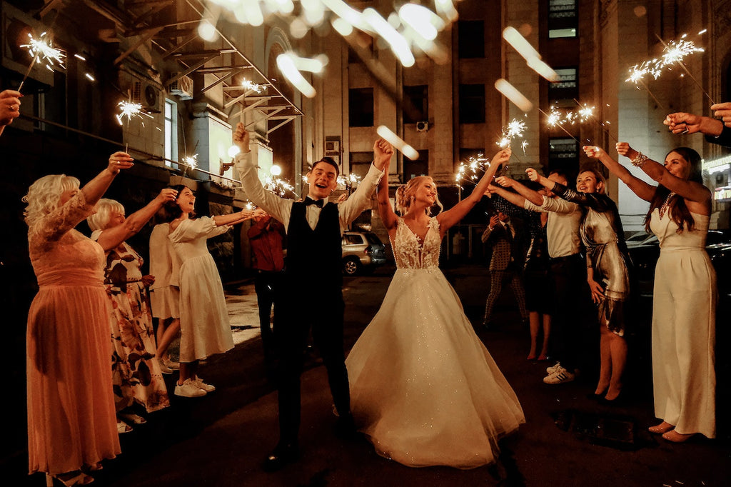 7 Timeless Wedding Reception Entry Ideas + Tips on Making an Unforgett –  BlissLights