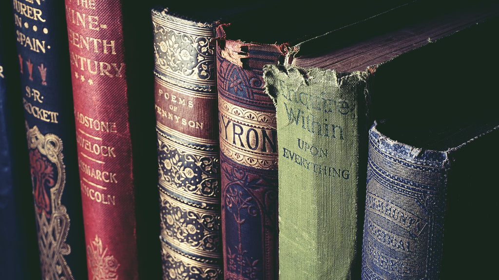 fancy vintage books