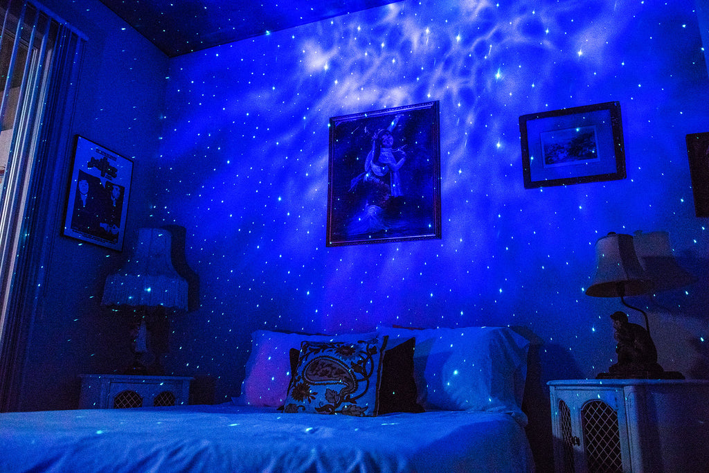 galaxy light in bedroom