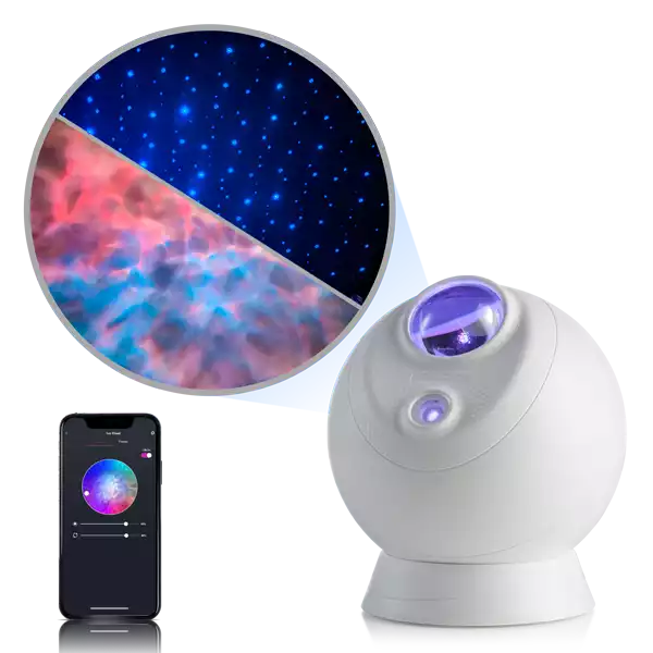 sky lite evolve smart multicolor galaxy projector