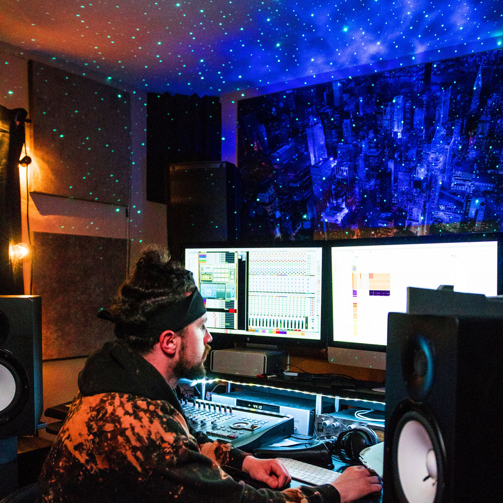 hud Mug Ultimate Recording Studio Lighting That Sets the Right Mood – BlissLights