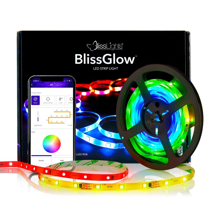 ginder Evolueren schotel BlissGlow Multicolor LED Strip Light – BlissLights