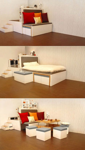 multi purpose furniture for small apartment