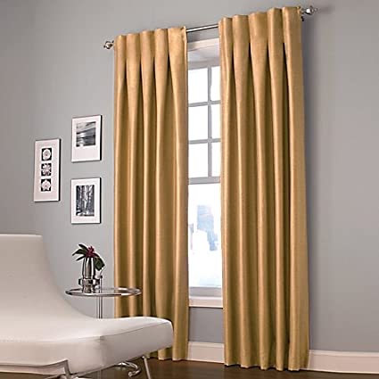 box pleated curtain design