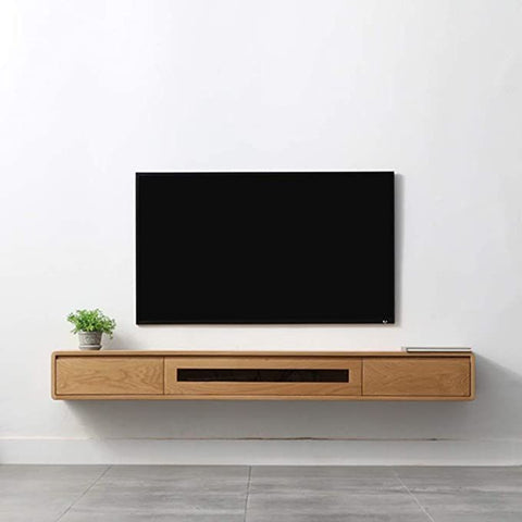 floating TV console