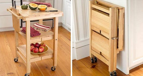 foldable kitchen island