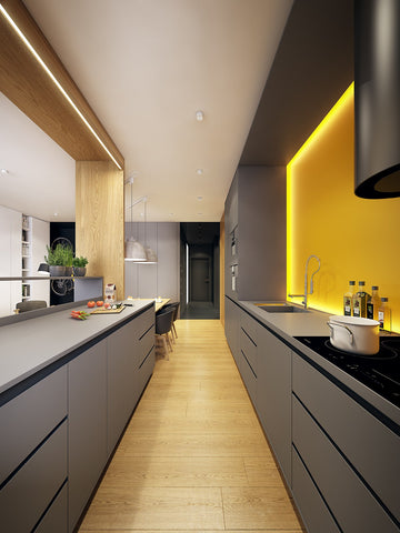 Gallery kitchen design