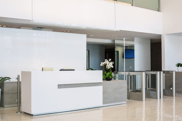 modern office reception