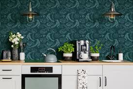 wallpaper kitchen splasback