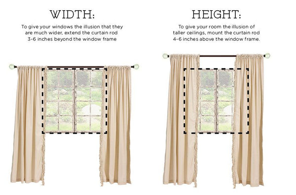 curtain hanging guide