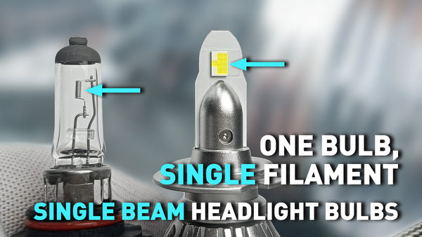 single beam headlight introduce