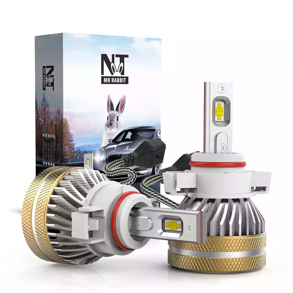 H11 LED Headlight Bulb 180W 21600LM White | NAOEVO NG Series, 2 Bulbs