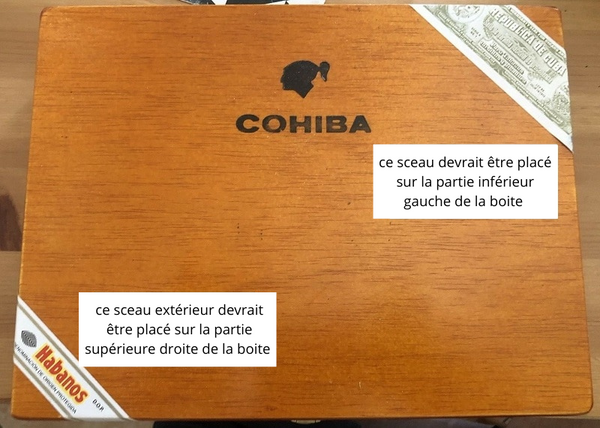 Il découpe un faux cigare cubain en deux pour voir ce qu'il y a dedans. Et  le résultat est vraiment dégoûtant !