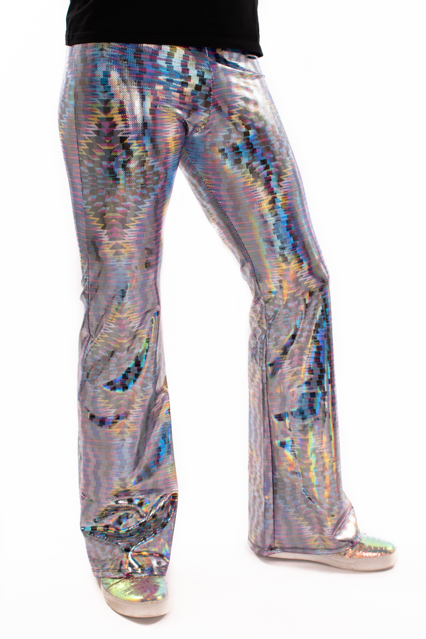 Space: UV Blacklight Reactive Psychedelic Galaxy Meggings - Outer