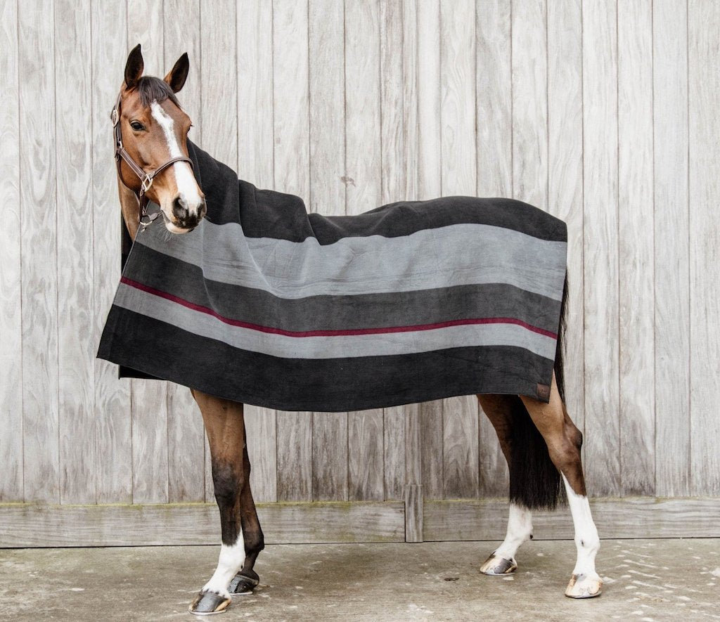 Kentucky Horsewear Heavy Fleece Rug Square Stripes