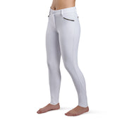 Equestrian Stockholm Riding Breeches Dressage Full Seat, Elite White