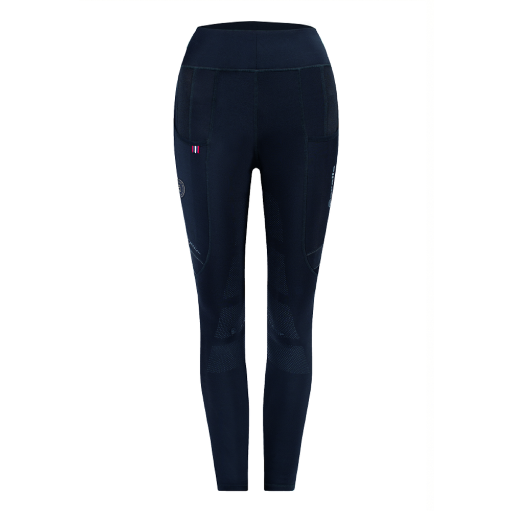 Cavallo Lin Mid Rise, Full Grip Riding Leggings, Hazel