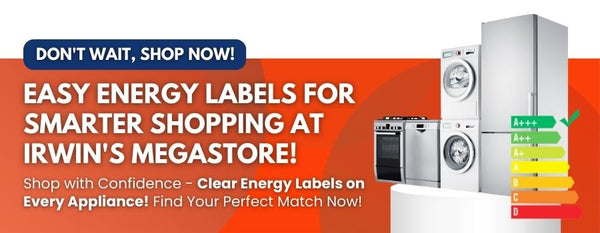 Energy Label for Smarter Shopping at Irwin's Megastore