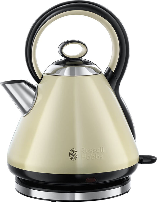 Russell Hobbs 1.7L 3000W Legacy Quiet Boil Kettle, Cream | 21888