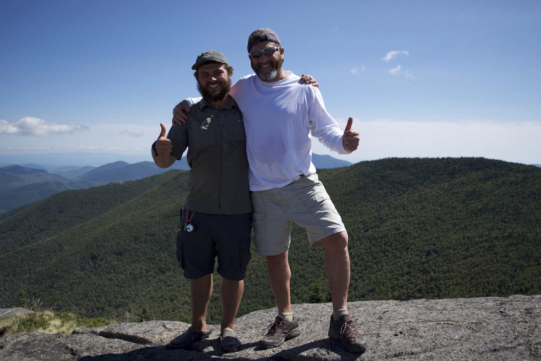 Mount Cascade: With Wade at the Summit