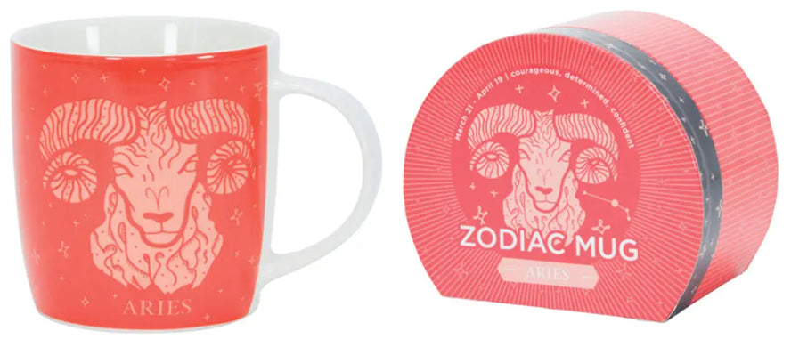 aries zodiac mug