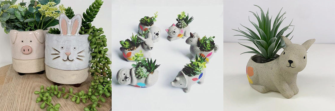 bunny planters urban products