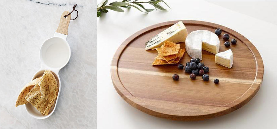 serving platter and cheese board ladelle