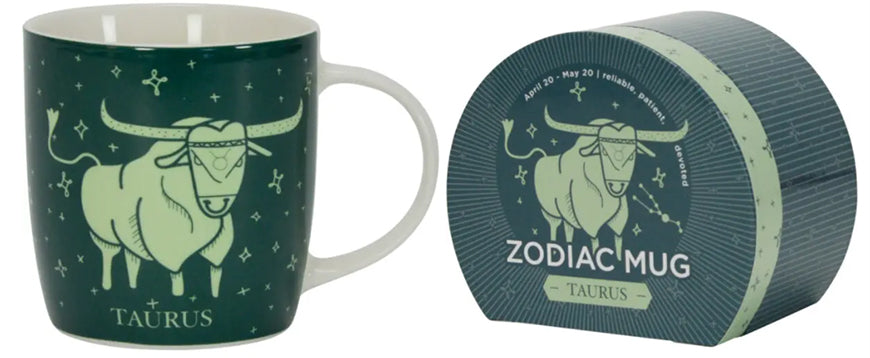 zodiac mug taurus