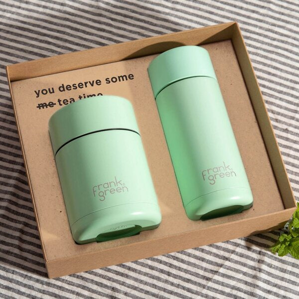 Frank Green Small Gift Set 10oz Cup & 34oz Bottle