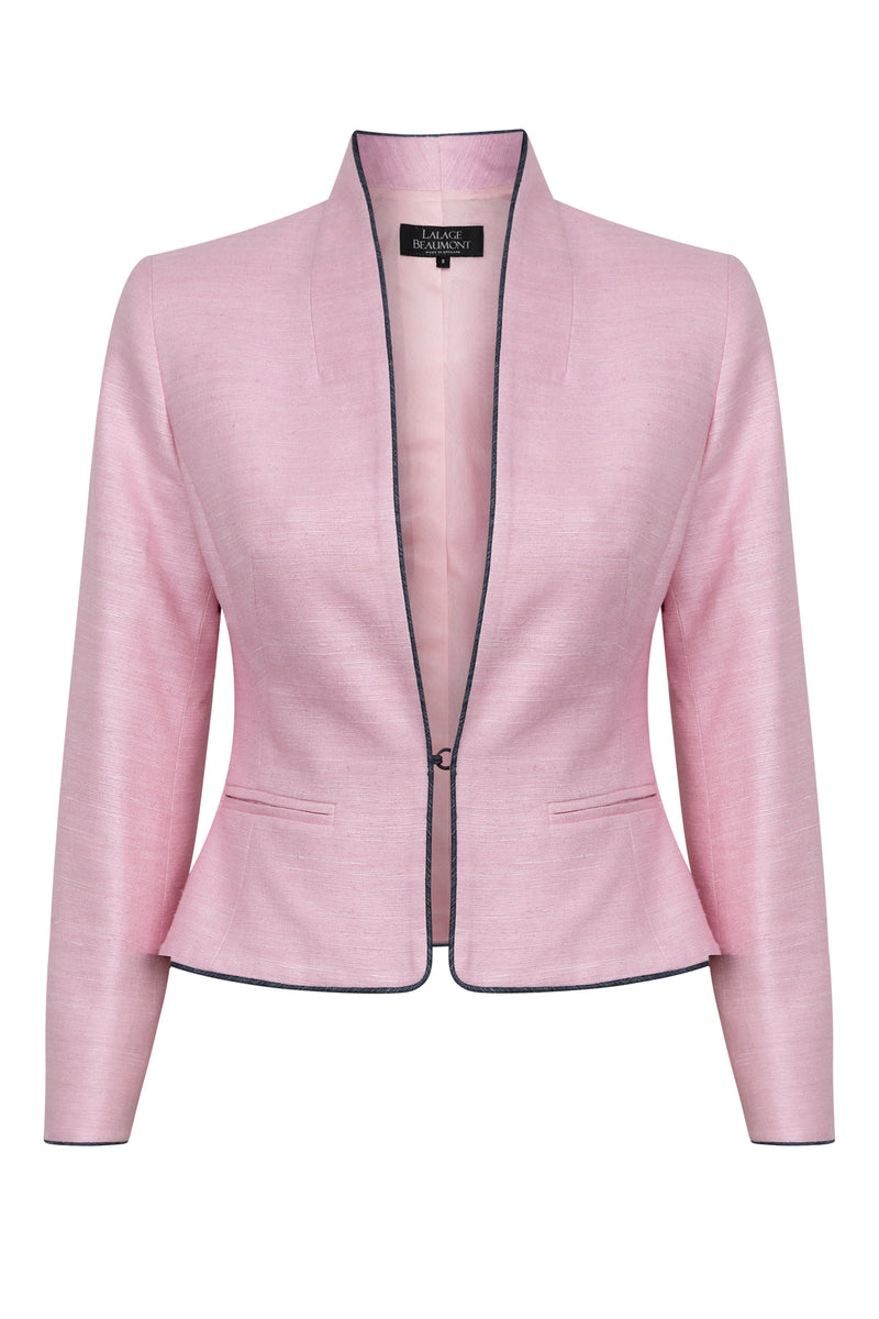 pink short jacket for wedding