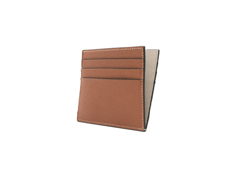 Card Holder Palmellato Leather - Tan