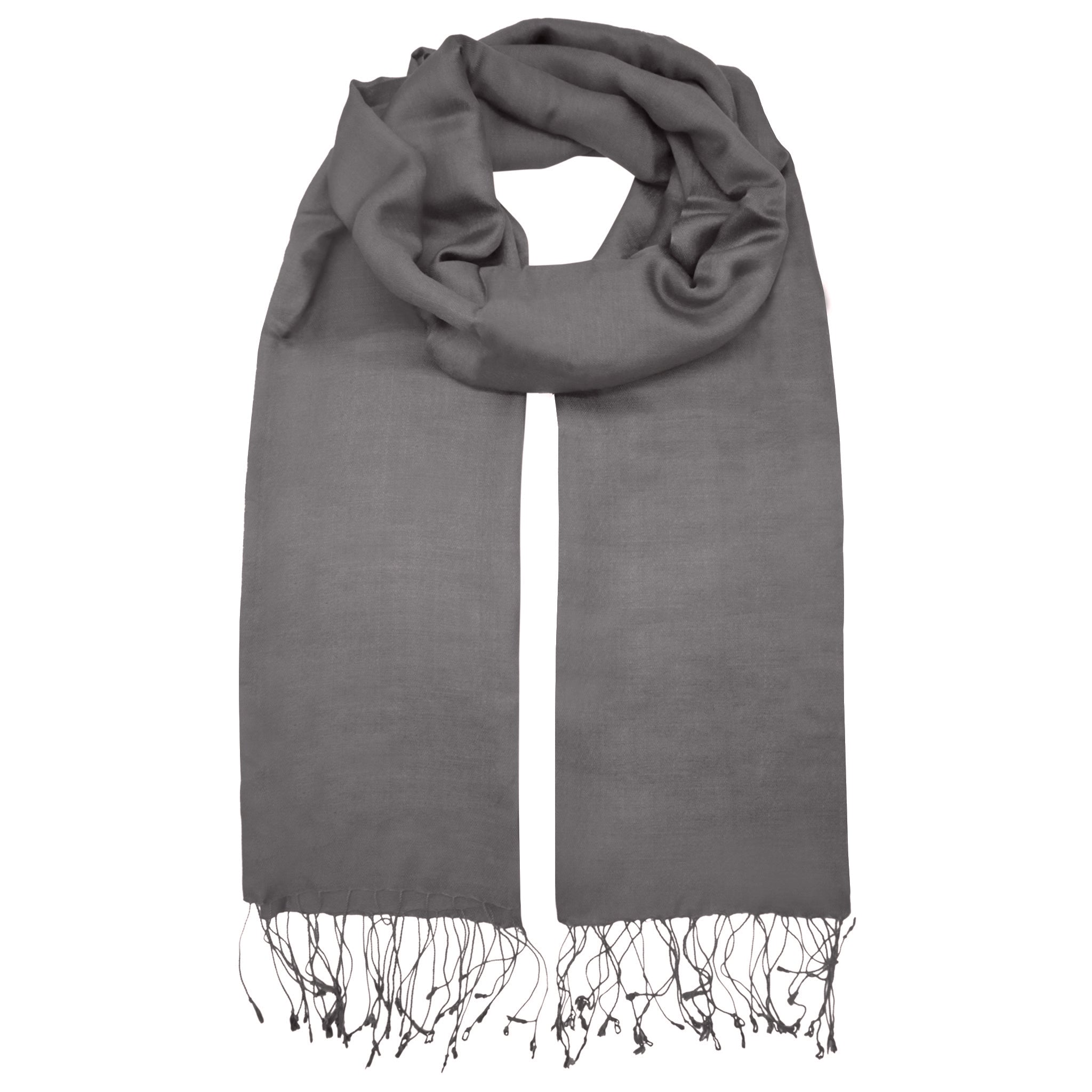 Silk Stole - Grey