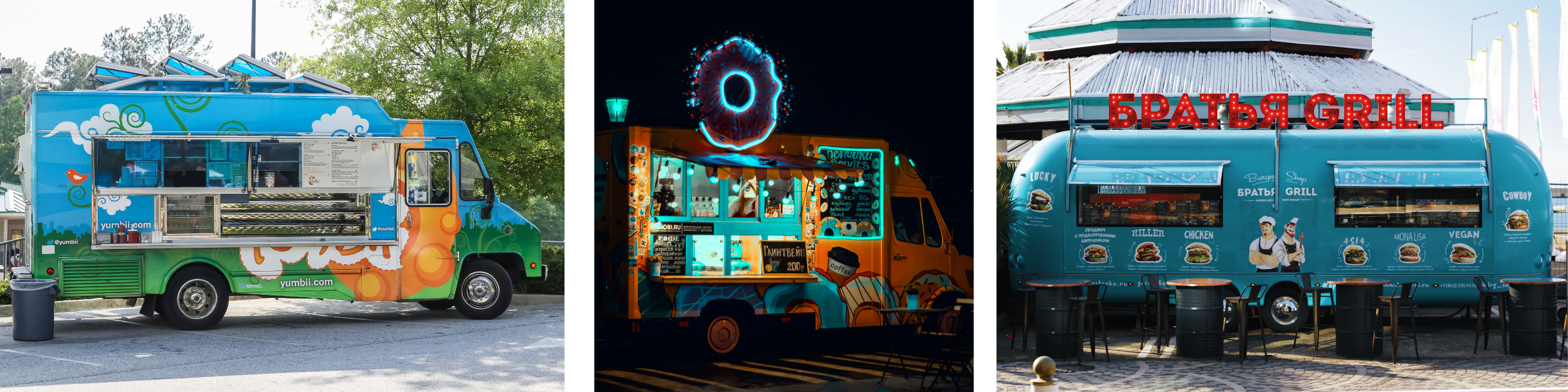 Food truck front