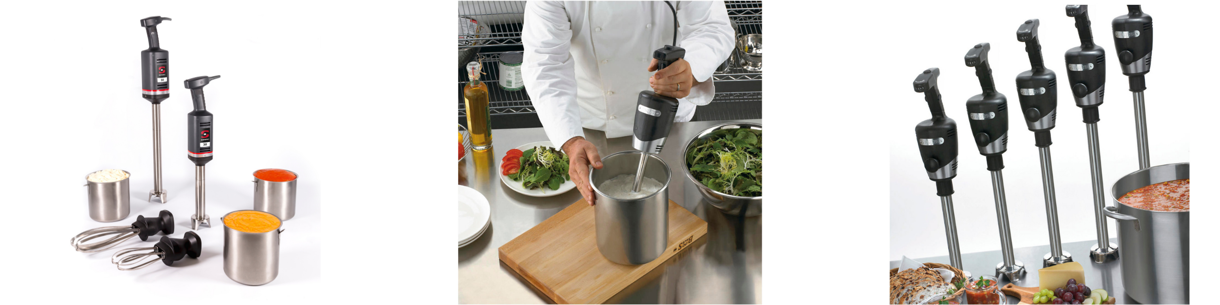 Immersion blender and attachments
