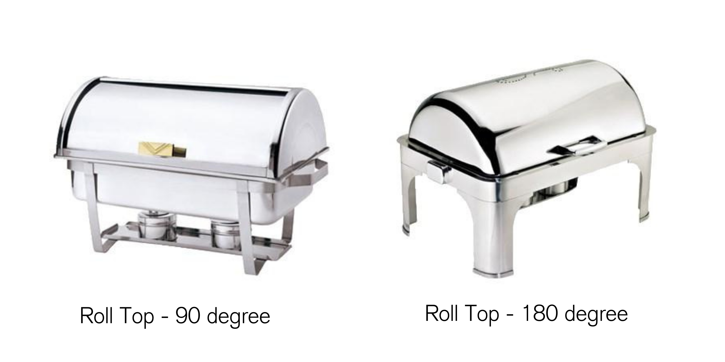 Types de réchauds à rouleau