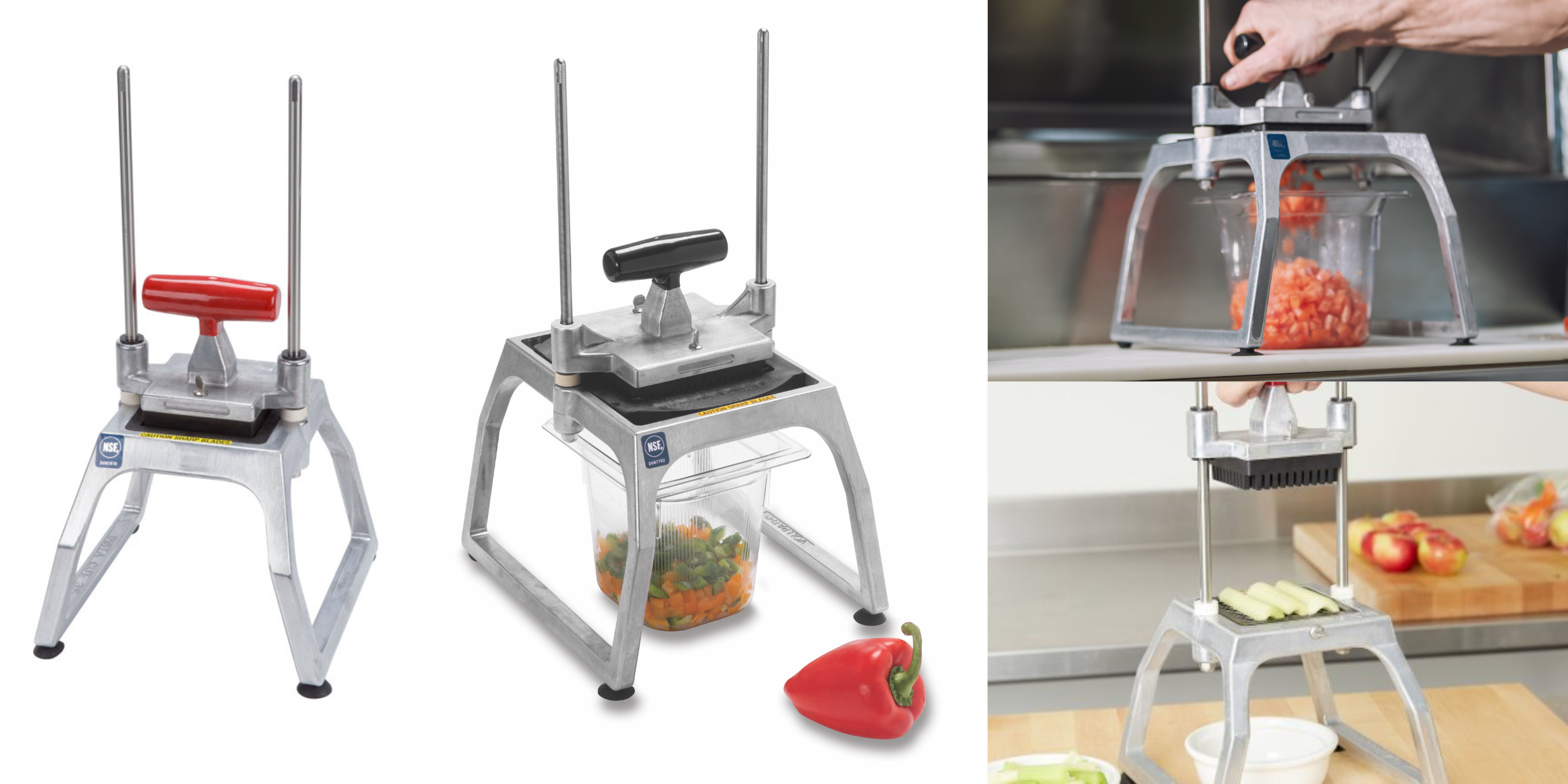 Robots culinaires manuels commerciaux tout usage