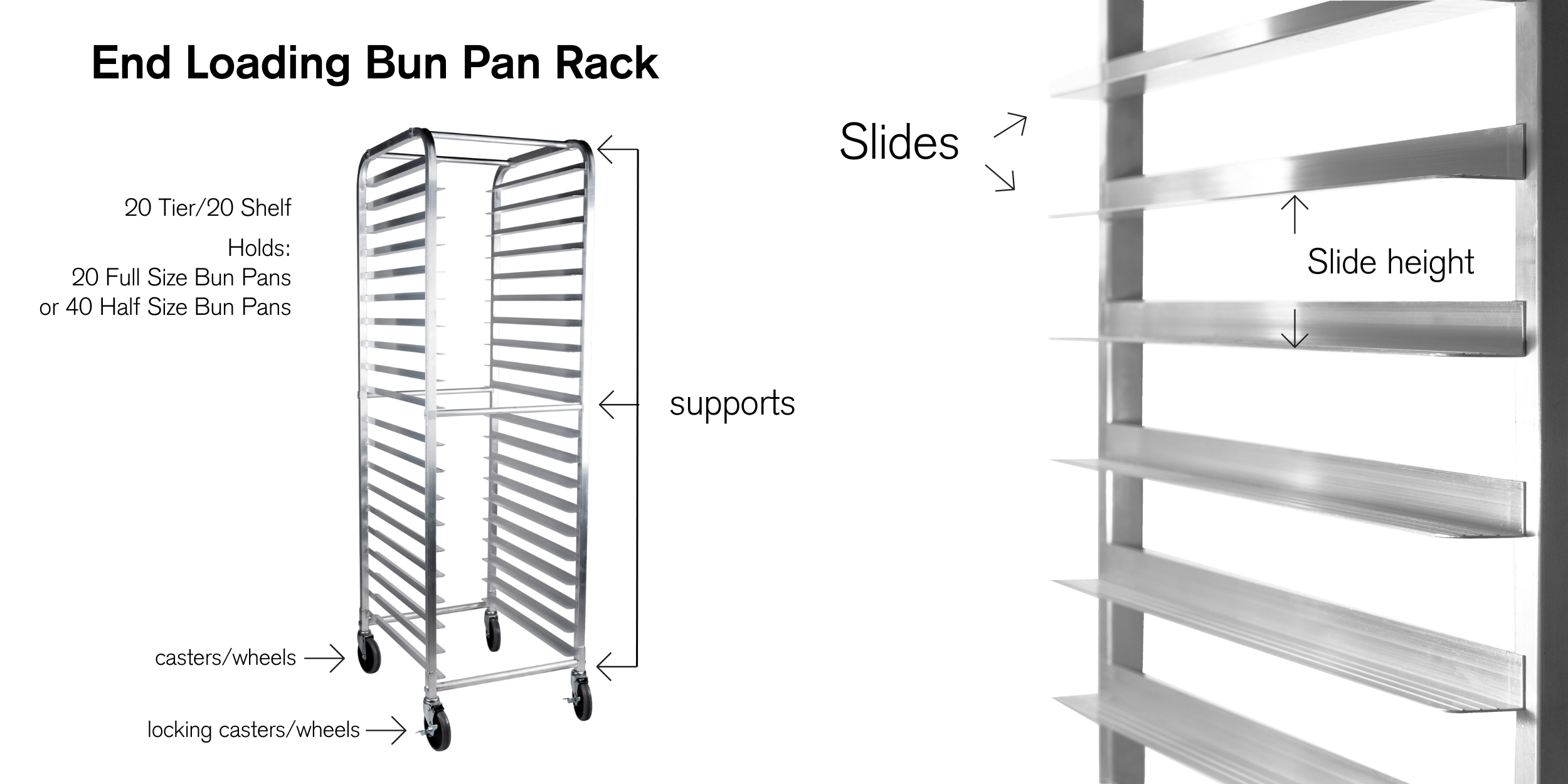 Bun Pan Rack Diagram