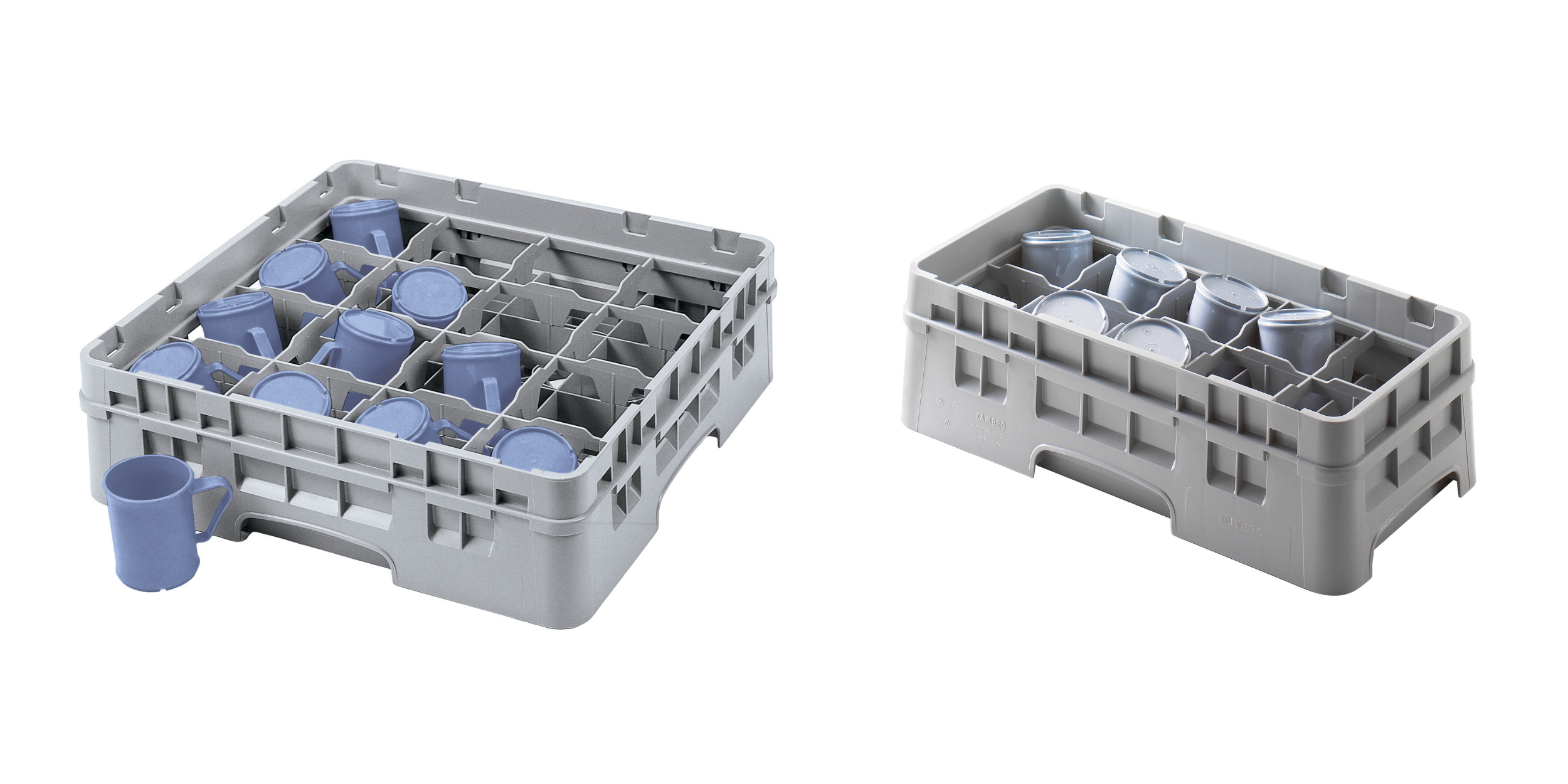 Cambro® Dishwashing Rack - Peg 9 x 9, Gray