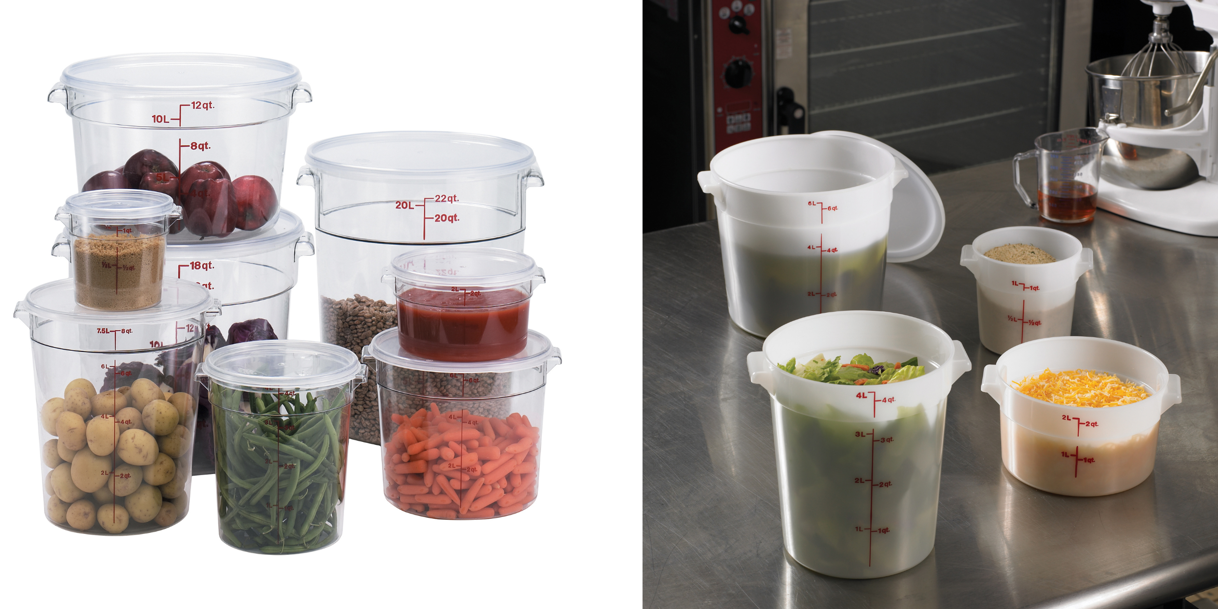 Food Storage Containers & Lids Explained - WebstaurantStore