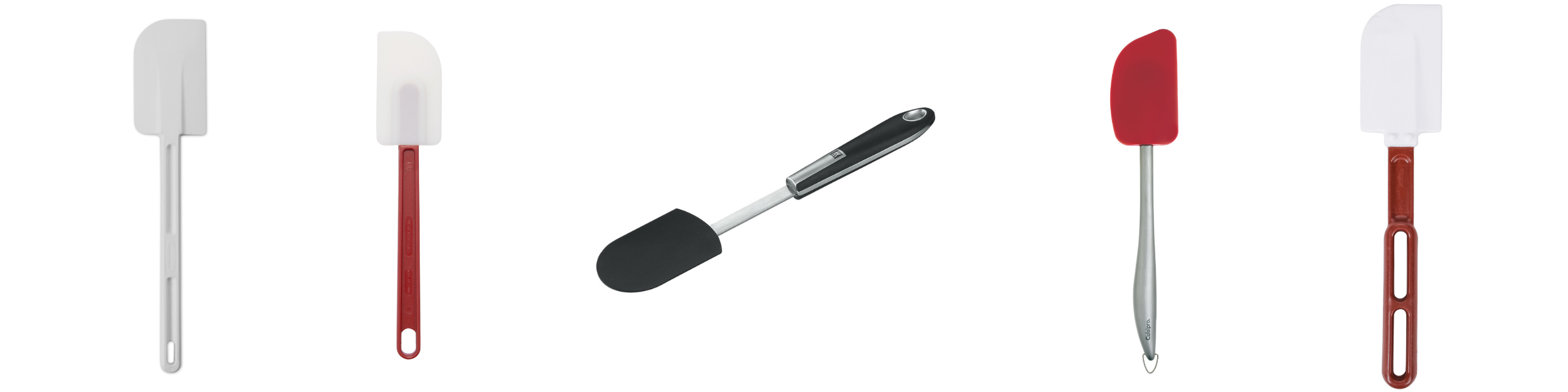 Jar Spatula - Flat Silicone Spreader