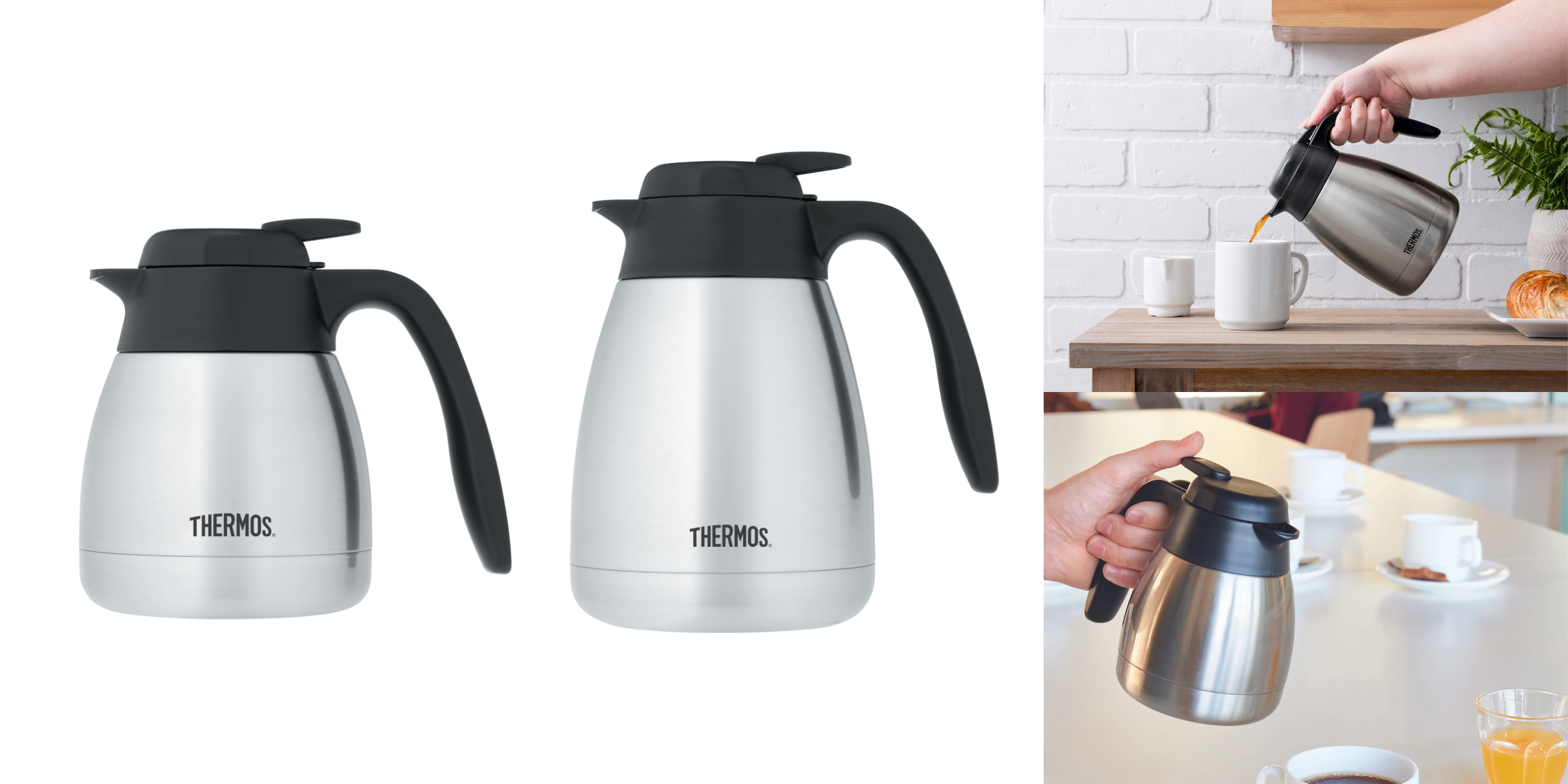 Thermos Push Button Thermal Carafe