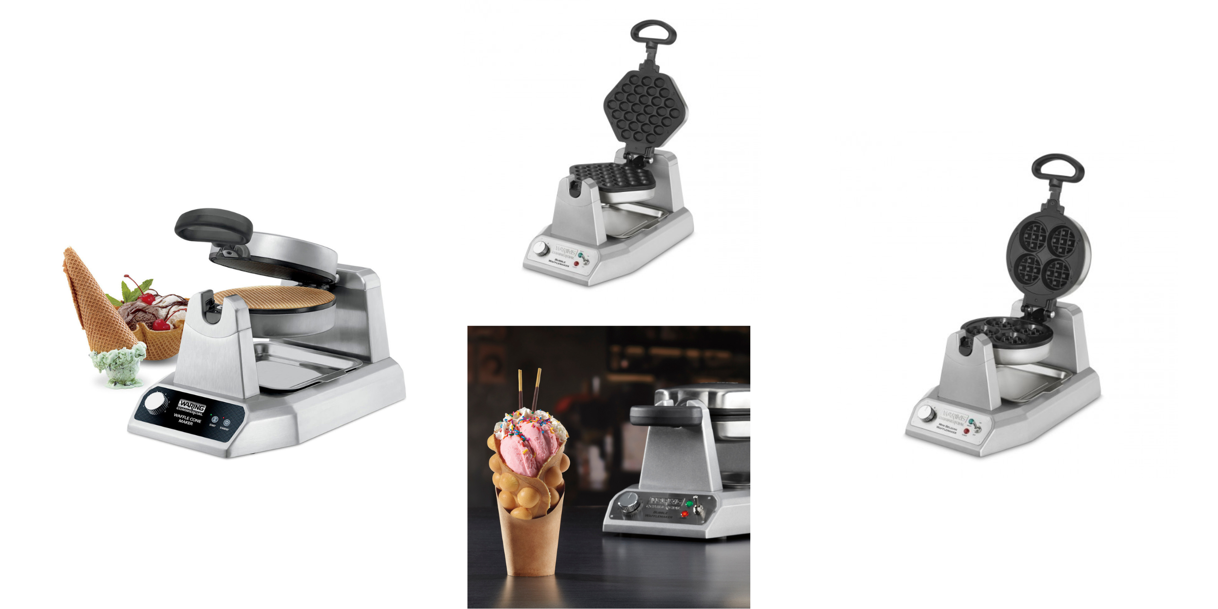 Waffle Cone Maker, Bubble Waffle Maker, Mini Belgian Waffle Maker