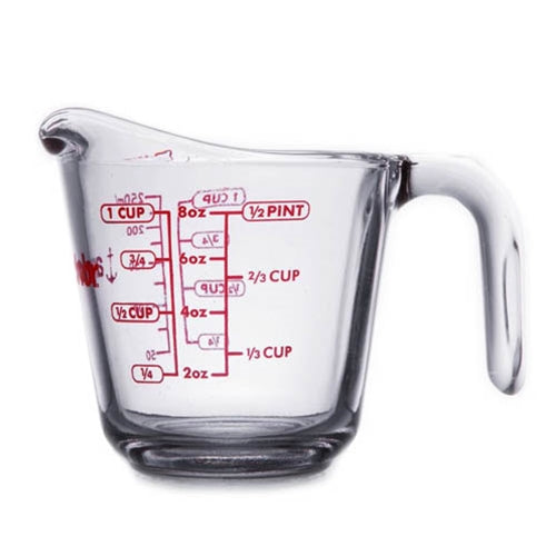 BERYLER®3/4 Cup (180 ml | 180 cc | 6 oz) Measuring Cup, Stainless Steel  Measuring Cups, Metal Measuring Cup, Kitchen Gadgets for Cooking