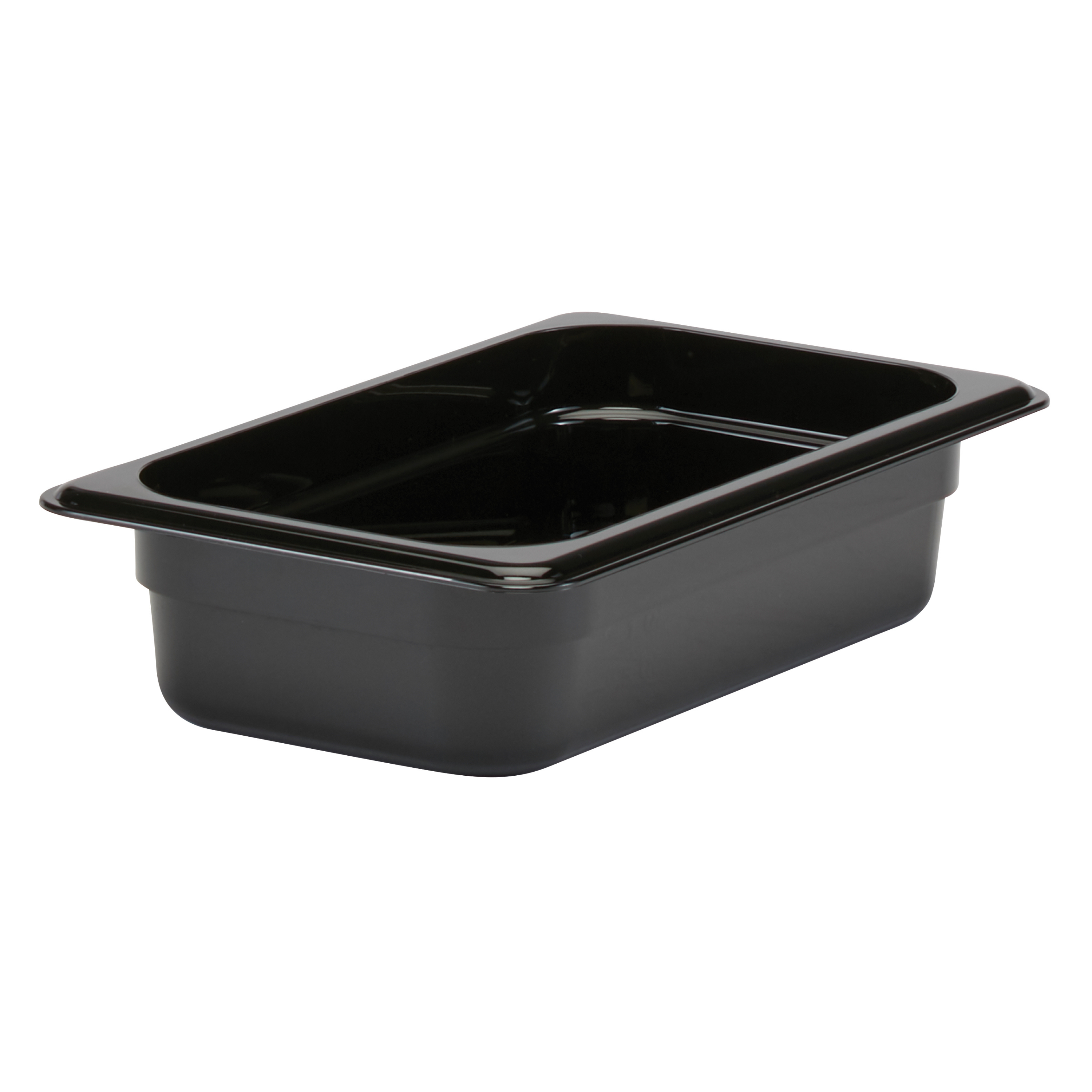 HNEDSEN 12 Pack Plastic Food Pan with Lid 1/6 Size 6 Inch Deep