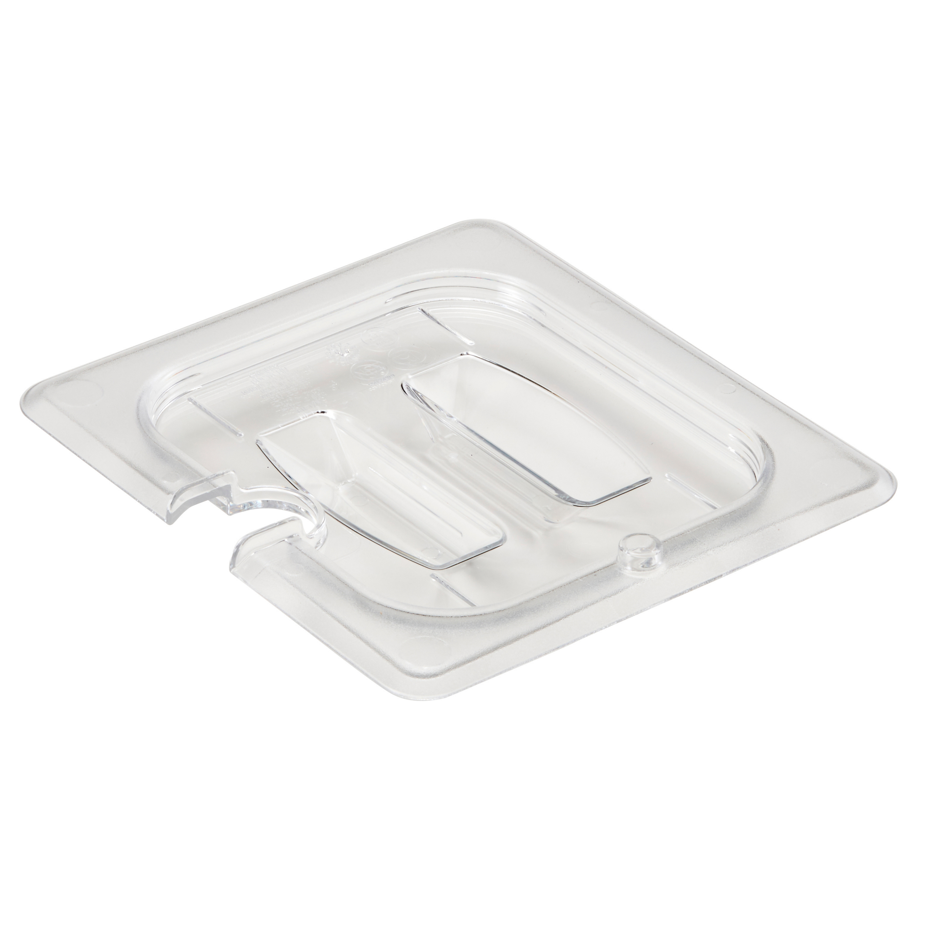 Rubbermaid Commercial Products Cold Food Insert Pan for  Restaurants/Kitchens/Cafeterias, 1/2 Size, 6 Inches Deep, Clear  (FG125P00CLR)