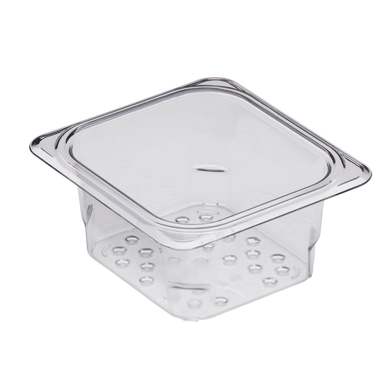 HNEDSEN 12 Pack Plastic Food Pan with Lid 1/6 Size 6 Inch Deep